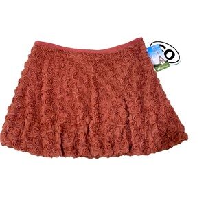 Rose mesh bubble mini skirt by Tara Jarmon for Target 2006 size Med in EUC